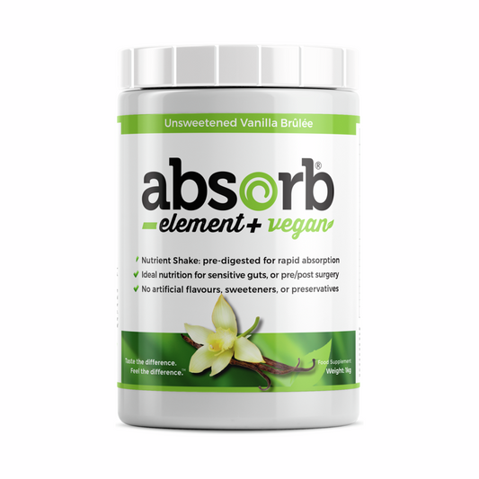 Absorb Element+ Vegan | Vanilla Brulee neindulcit | 1kg | Imix Nutrition