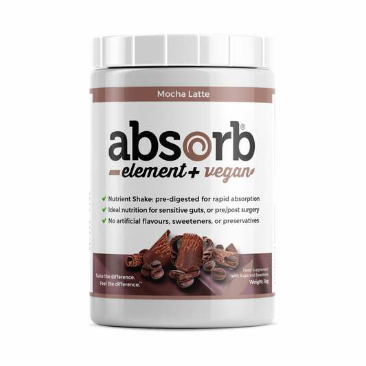 Absorb Element+ Vegan | Mocha Latte | 1kg | Imix Nutrition