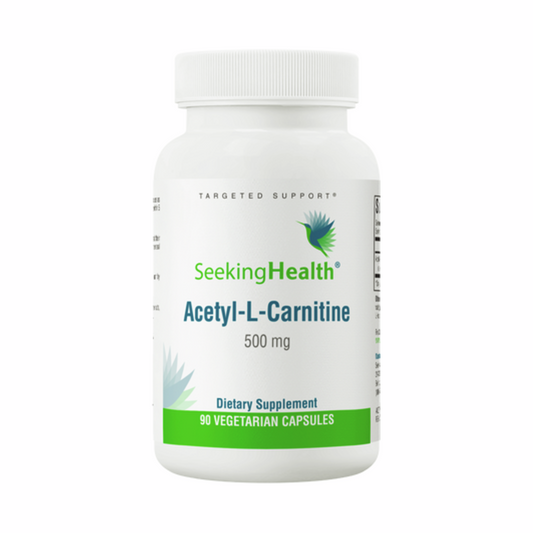 Acetil-L-Carnitina | 500mg | 90 Capsule | Seeking Health